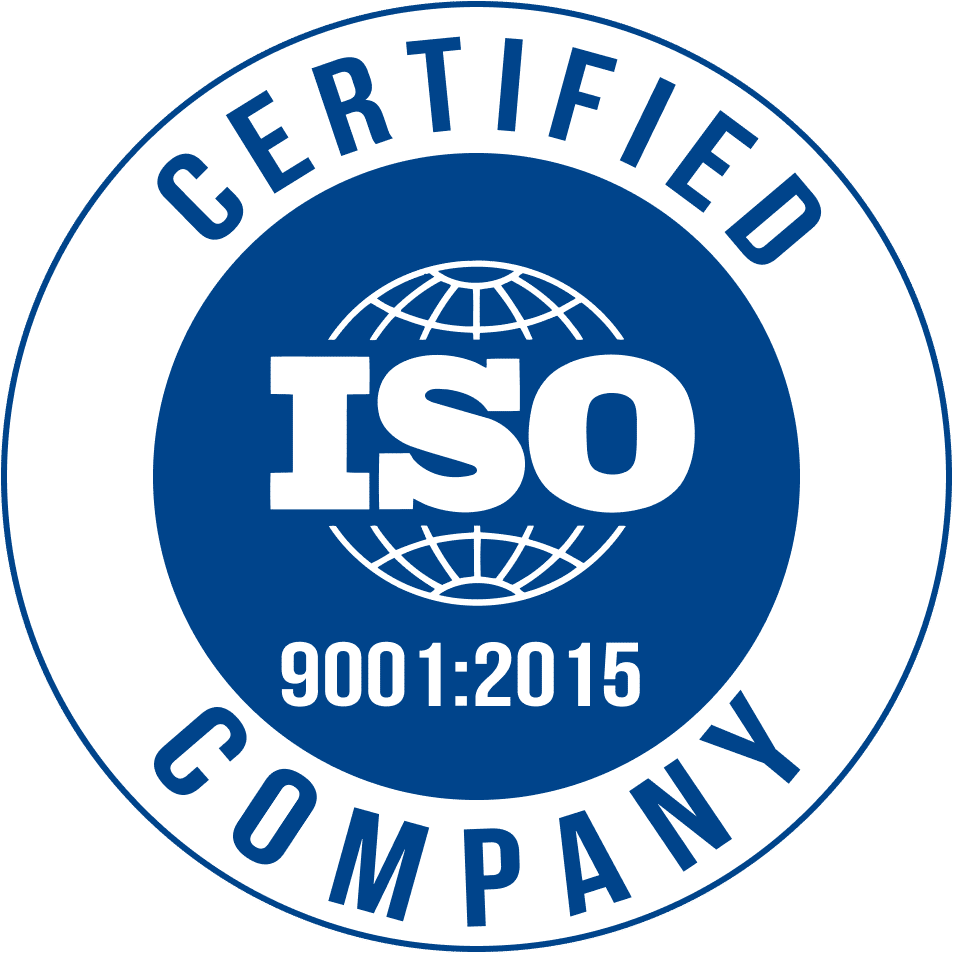 ISO 9001:2015 Certified Company