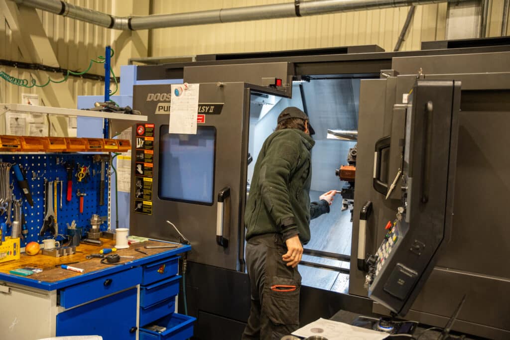 Klar for cnc oppdrag