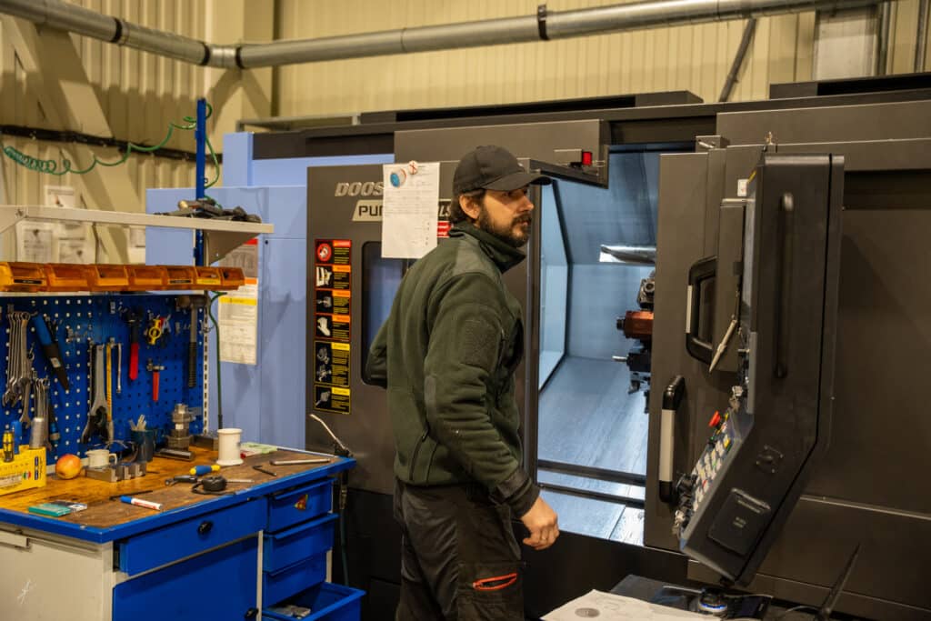 CNC maskin styring